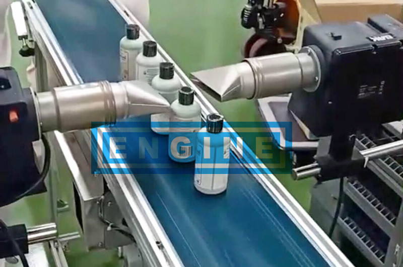 熱風器Compact進行烘干包裝熱縮
